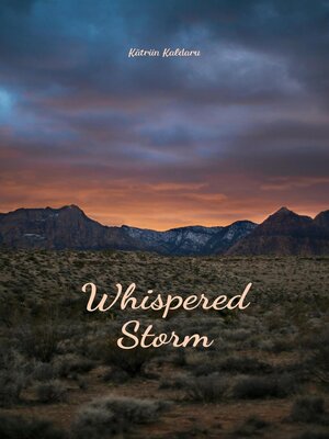 cover image of Whispered Storm